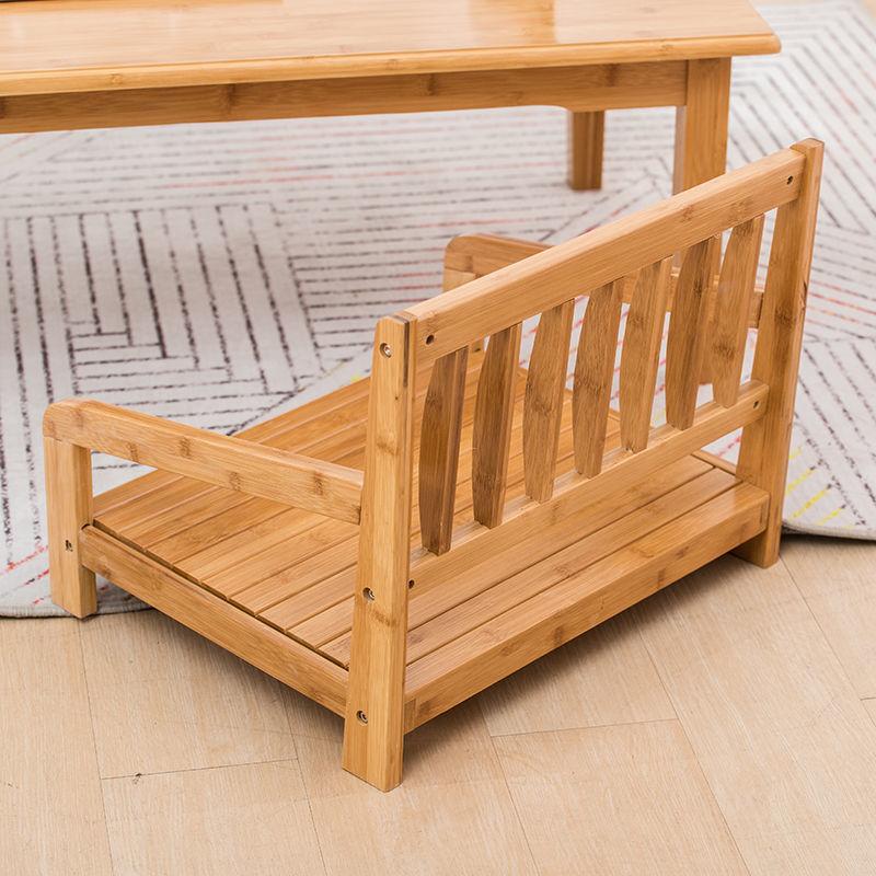 Scaun fără picioare din bambus, cotiera, spătar pentru podea, tatami, mobilier de sufragerie, stil japonez, scaun Zen Zaisu fără picioare, ecologic