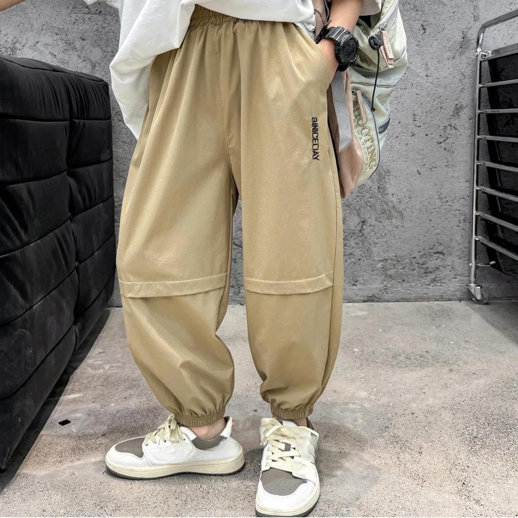 Pantaloni Estivi Anti-zanzare, Asciugatura Rapida, Morbidi, Sottili, Pantaloni Casual per Bambini, Traspiranti per Bambini Più Grandi