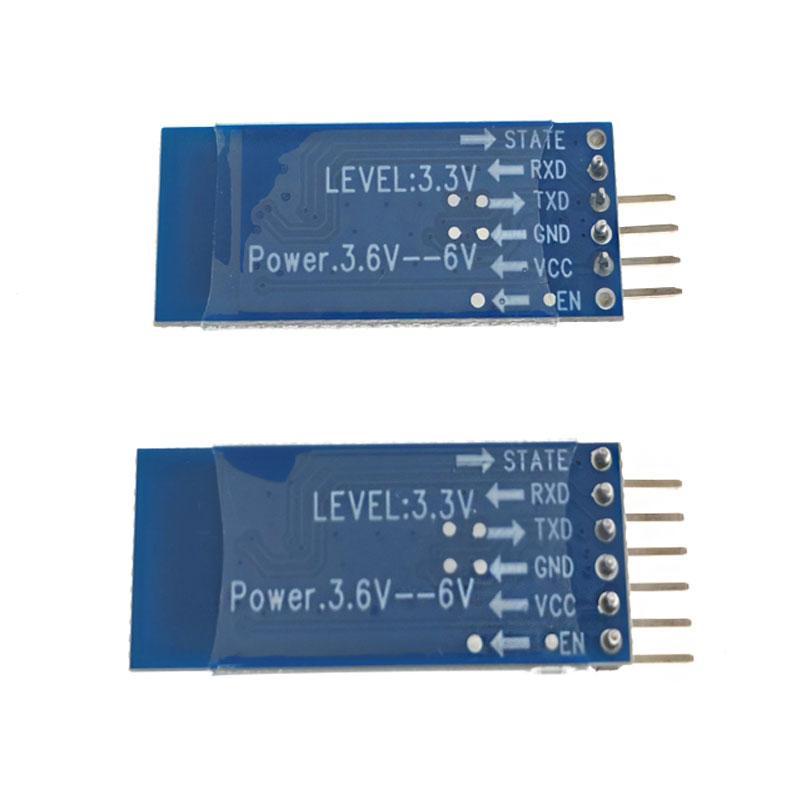 HC-05 HC-06 Master-Slave 6Pin/4Pin Anti-Reverse, Integrated Bluetooth Serial Pass-Through Module, Wireless Serial for Arduino