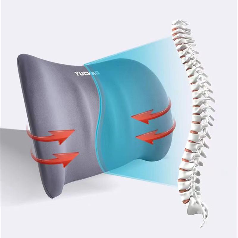 Car Headrest Lumbar Support Car Neck Pillow Waist Cushion Driver Seat Backrest Car Cushion Driving Lumbar Support Waist Support