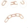 Decorative 5 Link Wooden Chain, Knot, Home Decoration for Family