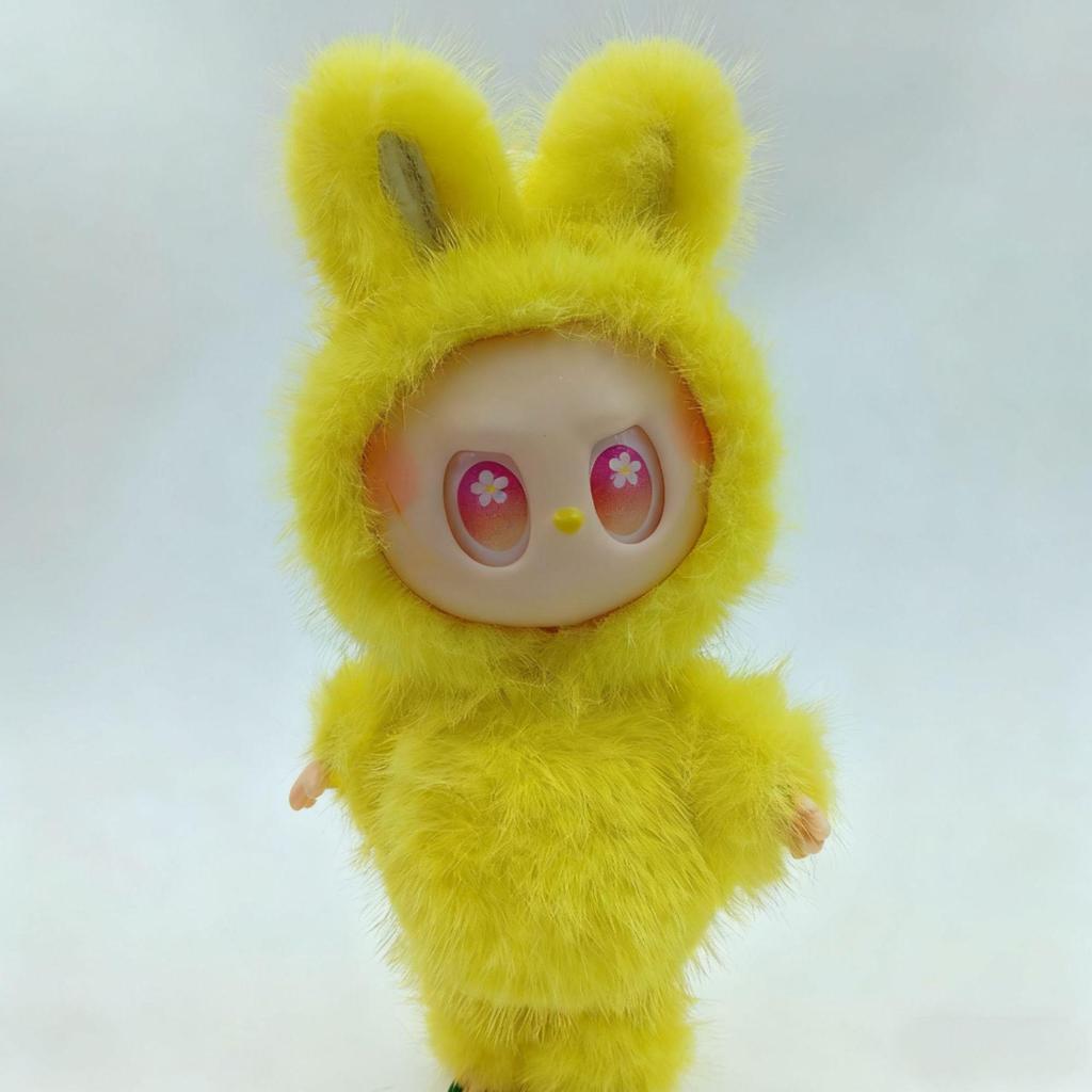 DIY Handgemachte Labubu Puppen Serie: 123 Blasenfigur Plüsch Blind Box Spielzeug