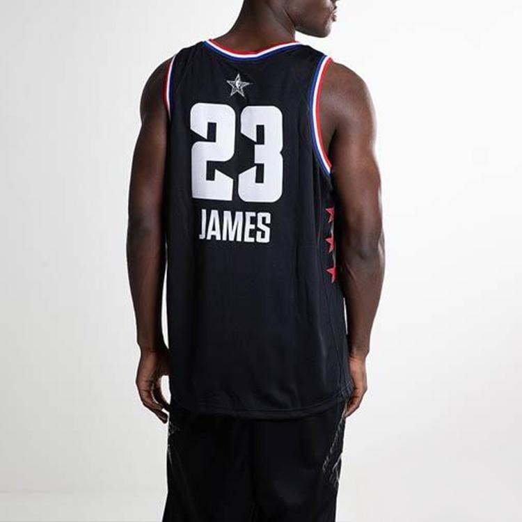 Nike NBA 2019 All-Star Lakers Lebron James Jersey Black Men's AQ7295-017