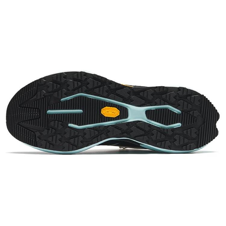 Anta Wilderness PRO Fabric Cushioning Slip Resistant Low top Running Shoes Men's White Black Blue 912425512-7