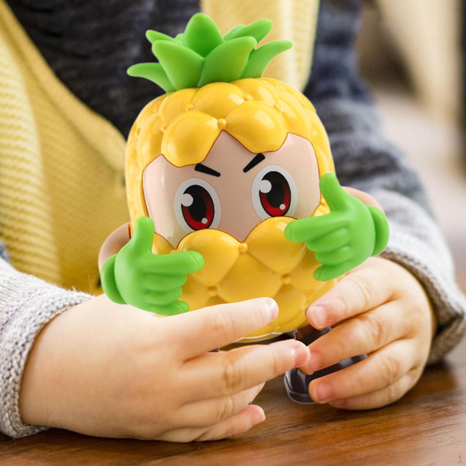

Танцующий робот детская музыкальная игрушка очаровательная портативная милая фруктовая кукла детская электрическая для дома Pineapple
