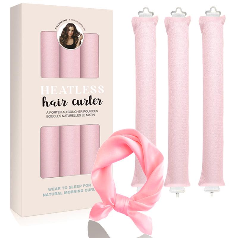 Cross-border Lazy Sleeping No-Heat Curling Tool: European & American Style