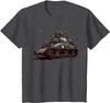 M4 Sherman Medium Tank WW2 Armored Men TShirt Short  Casual 100 COTTON  ONeck  Men Clothing