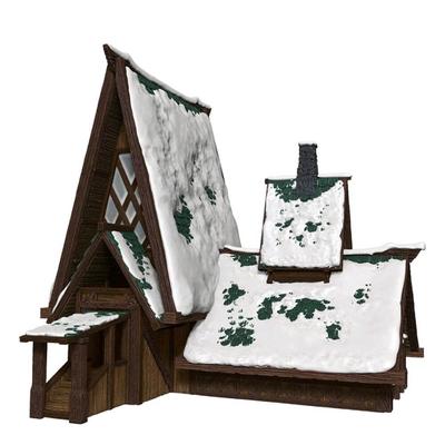 D&D IotR De Herberg Papierknutsel Set