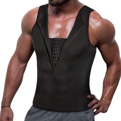 Taglia Grande Abbigliamento Sauna da Uomo Maglietta Intima Modellante Addominale Gilet Sportivo Corsetto Corsetto Shapewear