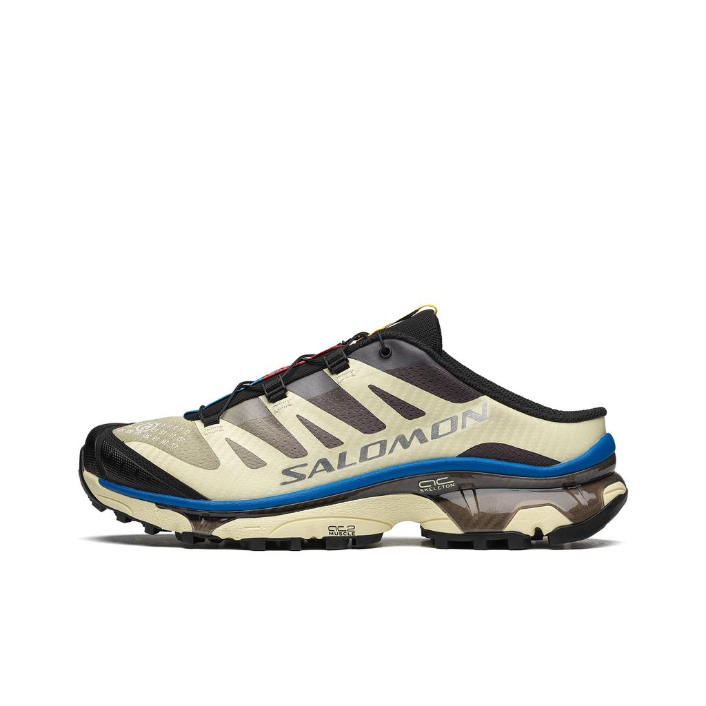 New Mm6 Maison Margiela X SALOMON XT 4 Running Shoes Unisex Low Top Light Yellow Gray 475360
