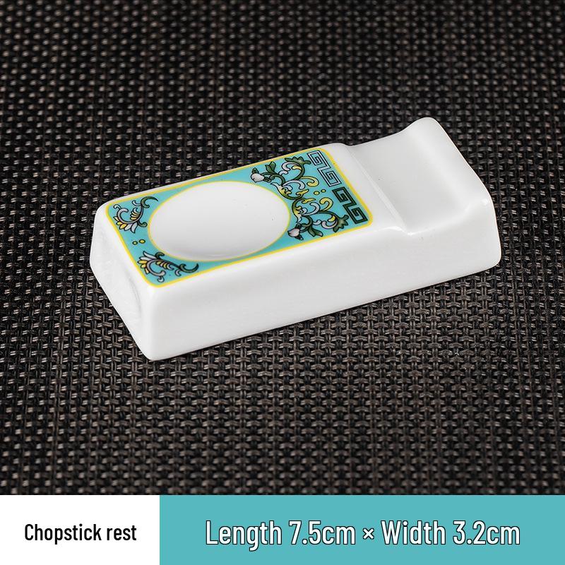 Set di stoviglie smaltate in stile cinese: Set di 4 ciotole, piatti e stoviglie in ceramica per uso in ristoranti e hotel