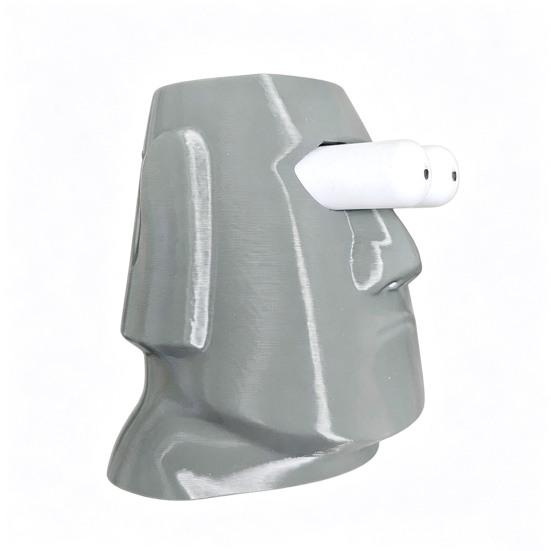 Cartoon Stone Statue Stress Relief Toy 3D Printed Eye Popping Stone Figure Fidget Toy Home Office Worker Relaxation Desk Toy