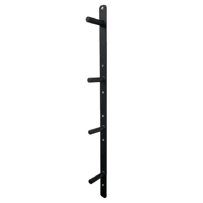 WEZHO Wall-Mounted 4-Tier Barbell Plate Rack