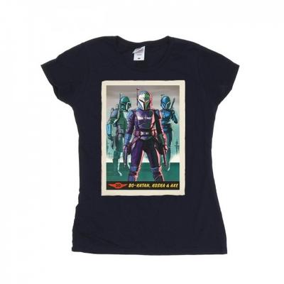 Damen The Mandalorian Bo-Katan Koska und Axt Baumwoll-T-Shirt