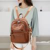 2025 New Soft Leather Versatile Women's Backpack
