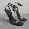 Fashion Pearl Sandals All-Match High Heels Comfort Shoes for Women High-heeled Stiletto Fashion Girls 2025 Pumps Scandals Fashion Womens