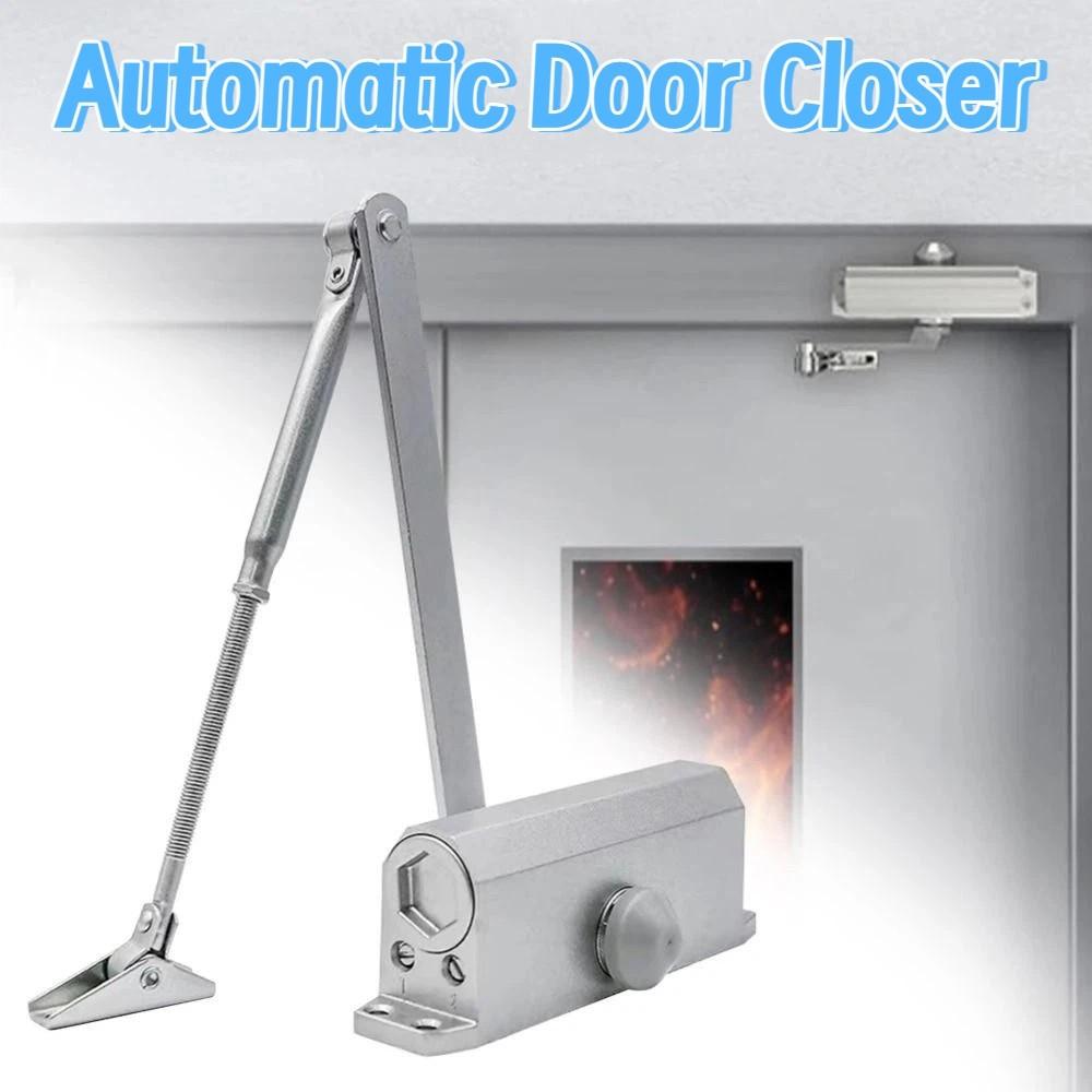 Adjustable Speed Automatic Door Closer Door Holder Hardware  Hardware Installation