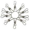 20PCS 6cm Stainless Steel Wire  Underwear and Panty Clip Socks Rack Clip Sealing and Drying Socks Clip