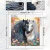 5D DIY Diamond Painting Kit Horse Partial Drill Resin Rhinestone Art