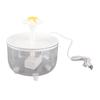 Cat Water Fountain Automatic Circulation USB Transparent Water Tank Silent Pet Water Fountain Cat