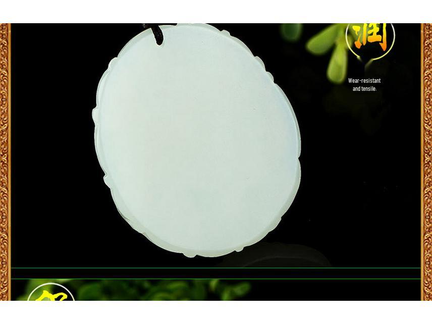 Hetian Jade Qilin Pendant with Certificate
