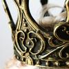 Royal Medieval King Crowns Adjustable Strap Crowns Tiaras Hairband Crownpiece For Special Occasion and Cultural Event