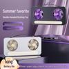Portable USB Rechargeable Dual-Head Fan for Home and Outdoor Use