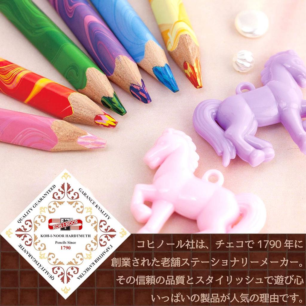 Kohinoor Magic Pencils, 24-Color Set, KH3408-24