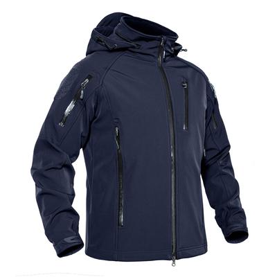 Soft Shell Parka Windproof Cold Weather Mountain Jacket Water Repellent Bike Jacket Winter Fishing Wear Work Wear Jumper Trekking Fleece Lining Jacket