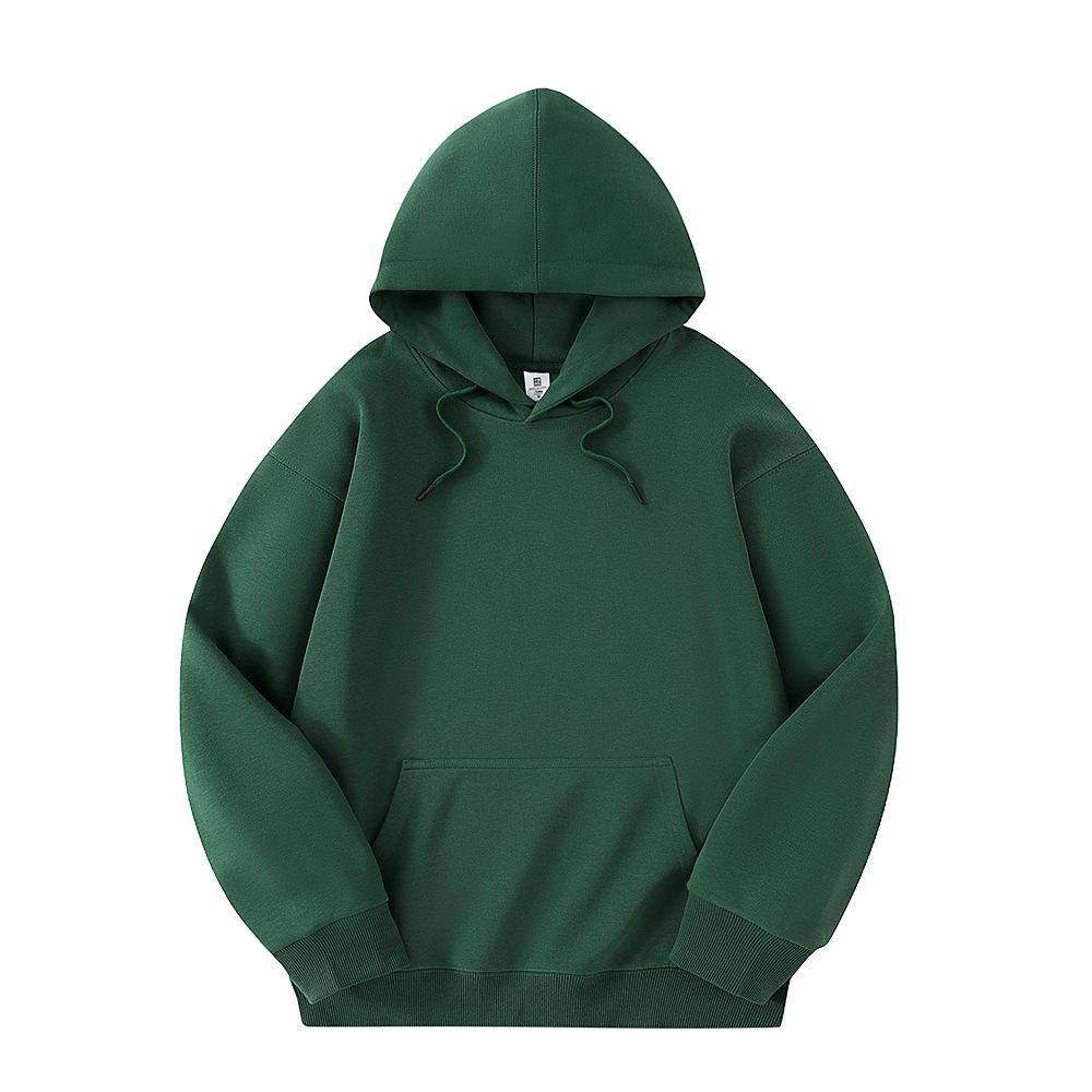 Felpa con Cappuccio Casual Unisex Felpe Classiche Monocolore Moda Comoda Opzione per Stratificare Ideale per Sport Outdoor&Quotidiano