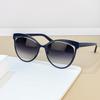 2026 New Fashion Cat Eye Sunglasses Women Oversized Black Frame UV400 Protection Trendy Sun Glasses for Summer