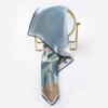 Silk Scarf Versatile Print 53 * 53 Square Scarf Summer Temperament Scarf Women's Gift