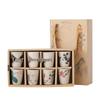 Wangxiangrui Coarse Pottery 8-Cup Tea Set