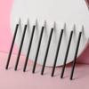 300 Pcs Disposable Lip Brushes, Lipstick Lip Gloss Wands Applicator Tool Makeup Beauty Tool Kits - Black