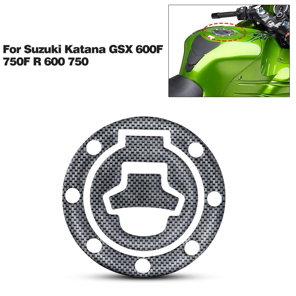 Alina-Shops New Carbon-Look Fuel//Gas Cap Cover Pad Sticker For Suzuki Katana GSX 600F 750F R 600 750