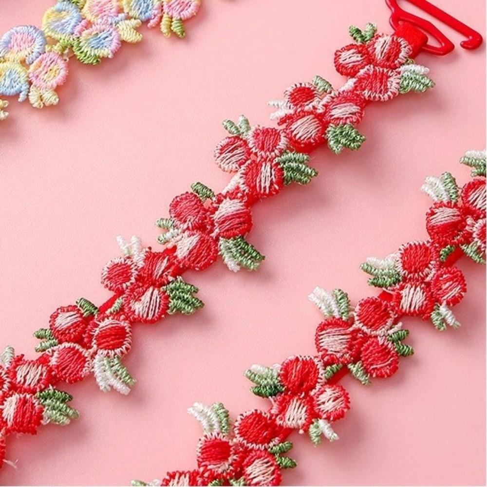 Anti-slip Floral Bra Straps Elastic Floral Shoulder Belts Soft Shoulder Straps  Wedding Party Dress