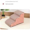 Pet Bedside Stairs for Small Dogs and Cats - Removable & Washable Steps
