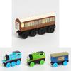 Colorful Wooden Magnetic Train Set For Kids With Interactive Push-pull Features
