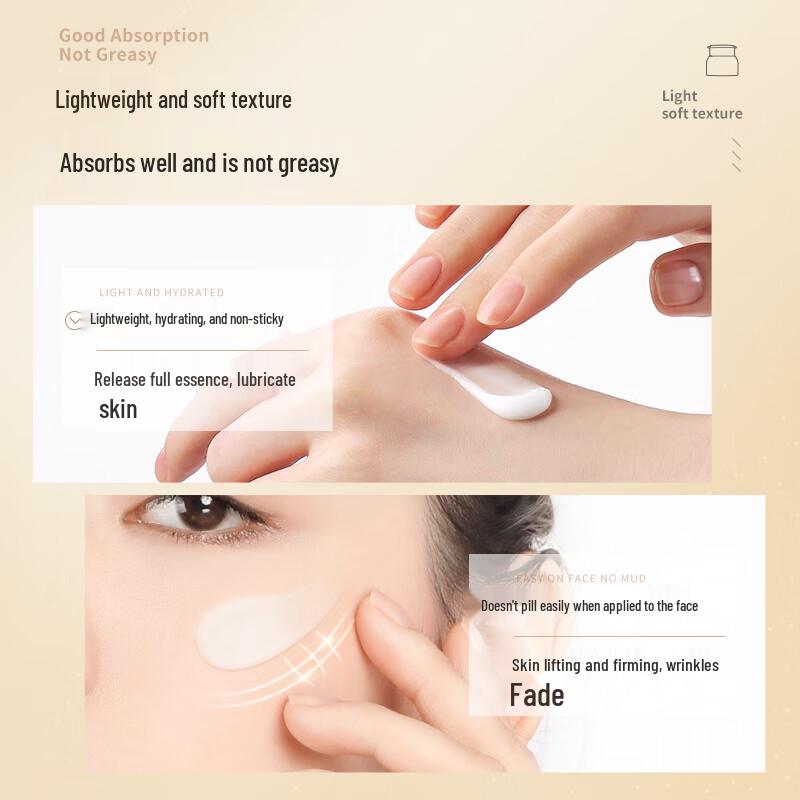 Fancee Hexapeptid Anti-Falten & Feuchtigkeitsspendende Gesichtscreme 50g