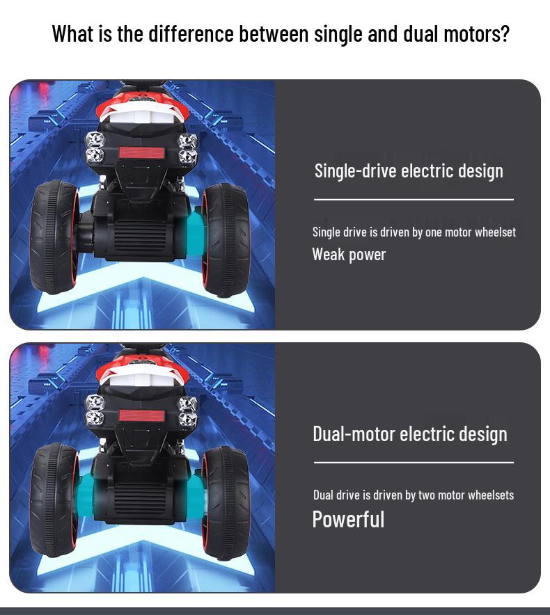 Tricicleta electrică reîncărcabilă Yatong pentru copii - Jucărie de călărit pentru învățare timpurie pentru băieți și fete