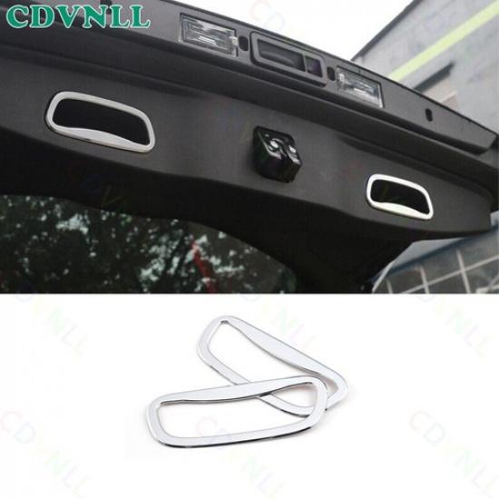 Inner Tailgate Rear Door Switch Trim For Jeep Cherokee 2014-2018 Chrome Silver