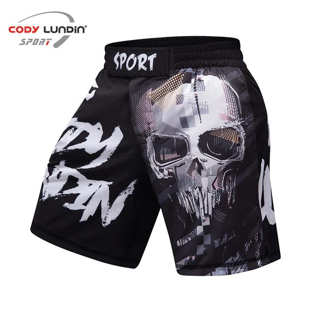 Mens MMA Boxing Kickboxing Fight Shorts Muay Thai Short Pants Jogging Exercise Sport Training Competition Fitness Running Shorts