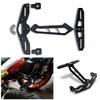 Motorcycle Parts MSX125 Huanglong 300 Blue Bao Long License Plate Holder with Turn Signal Compatibility