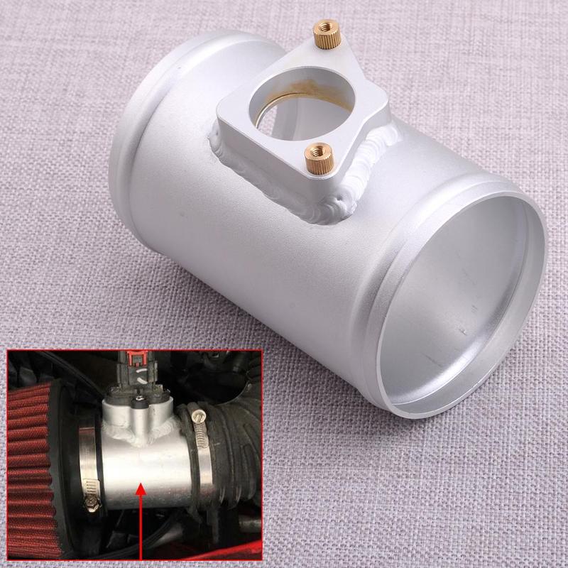 76mm MAF Mass Air Flow Sensor Mount Adapter Tube Fit For Toyota Mazda 3 6 Subaru Suzuki