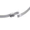 MATOW Ladies Watch Tsuki Seigetsu Clear Moon Round Silver White Mesh MW005007