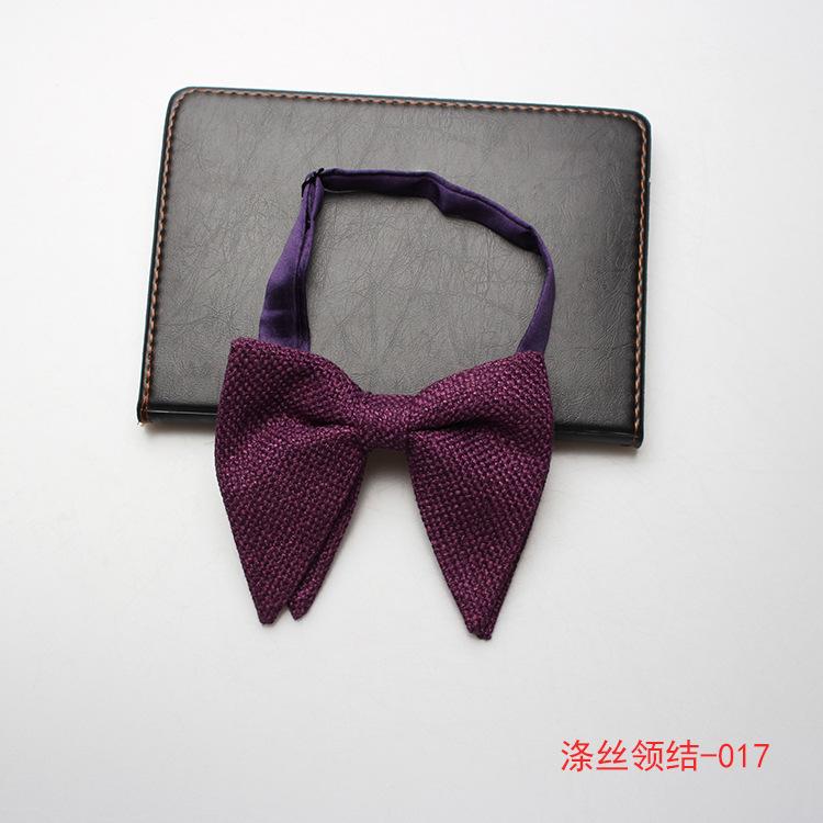 

Трендовая вязаная полиэстеровая бабочка-бант, персонализированная повседневная бабочка-бант в британском стиле унисекс