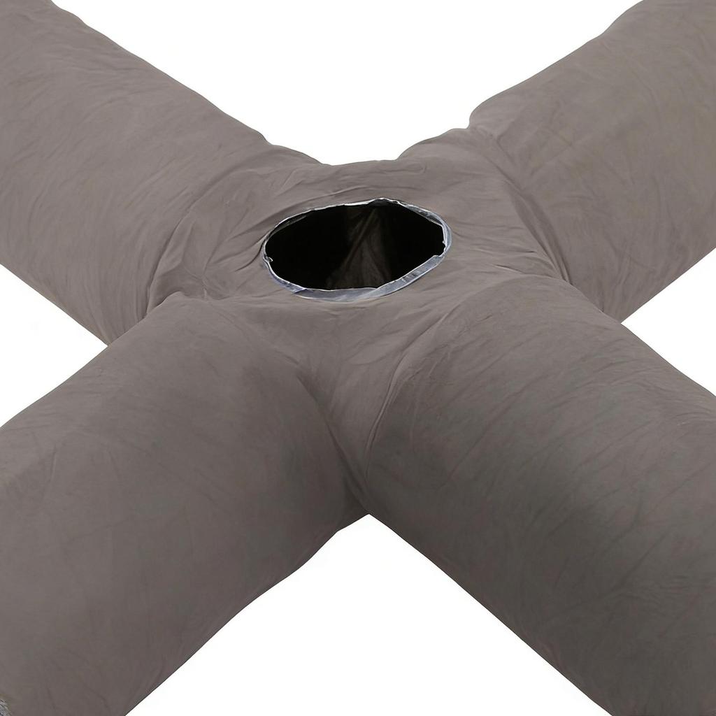 Cat Tunnel Maze Puzzle Interactive Foldable Flexible Cat Play Tunnel For Kitten Pet Christmas Halloween Birthday Party