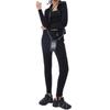 Jinyujie Women's High-Waist 90% Duck Down Slim-Fit Bootcut Winter Pants