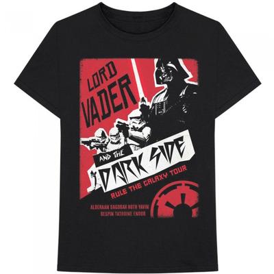 STAR WARS Unisex-Erwachsene Darth Rock Two Baumwoll-T-Shirt