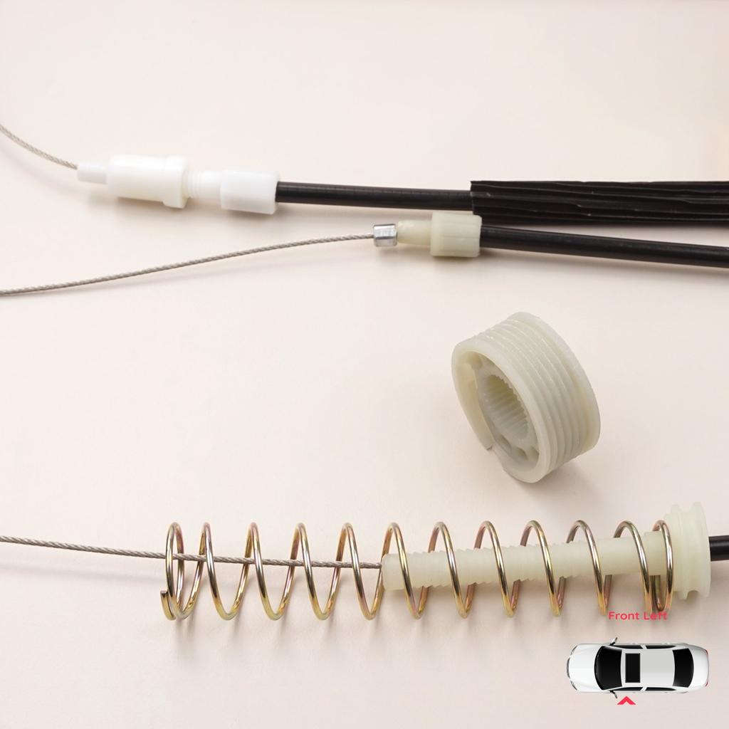 EWR5172 Window Regulator Repair Kit Left for VW EOS 1F7 1F8 2006-2015  2-Door Coupe Convertible CC 1Q0837461